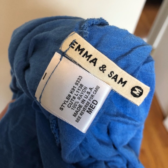 LF Emma & Sam oversized deep v tank top - Picture 3 of 3